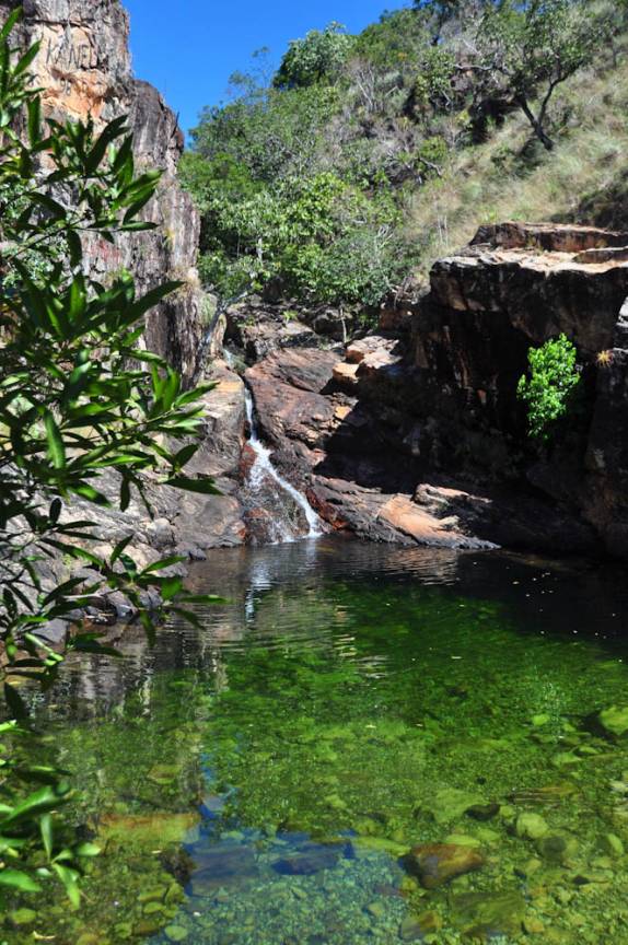 A belíssima Cachoeira do Paraíso, em Natividade - TO